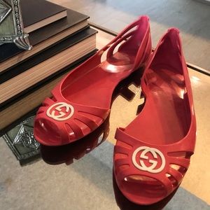Gucci Jelly Sandals